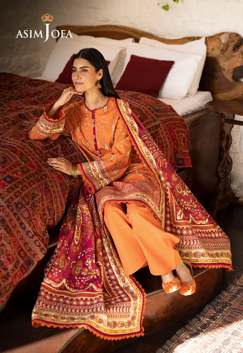 AJUWD-54 PRINTED STITCHED 3 PCS - Image 5