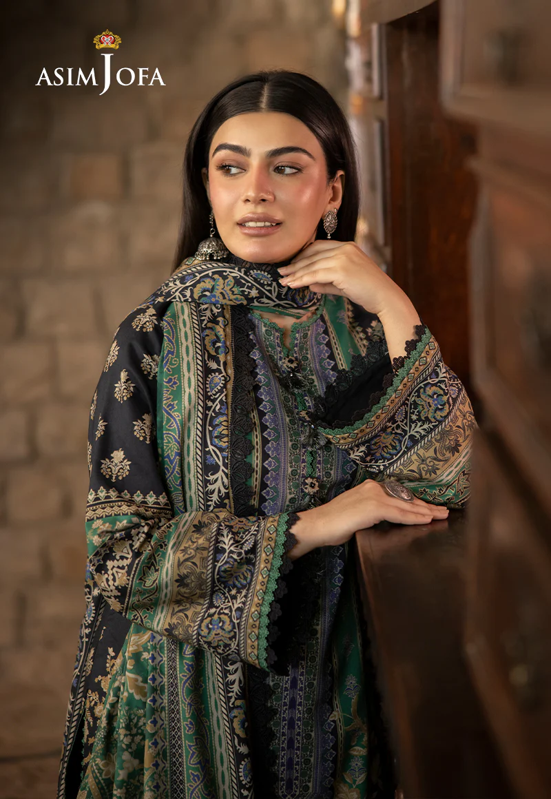 AJUW-62 PRINTED VISCOSE 3 Pcs - Image 4