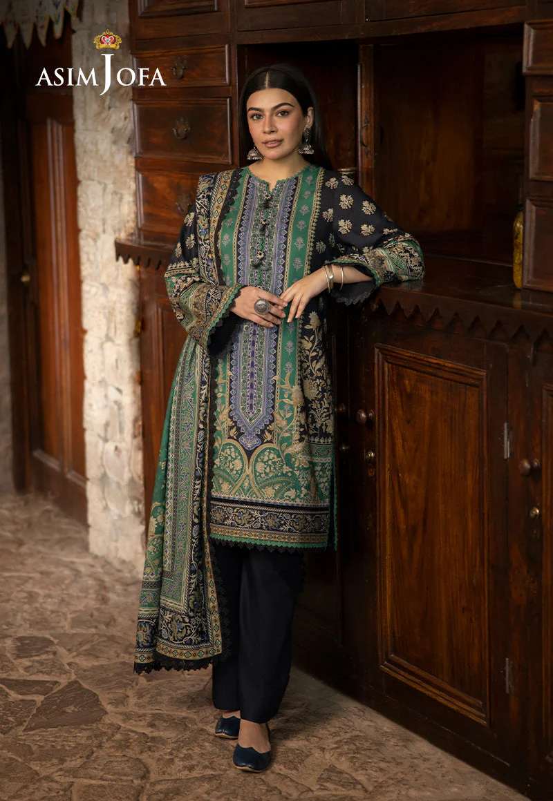 AJUWD-62 PRINTED STITCHED 3 PCS - Image 3
