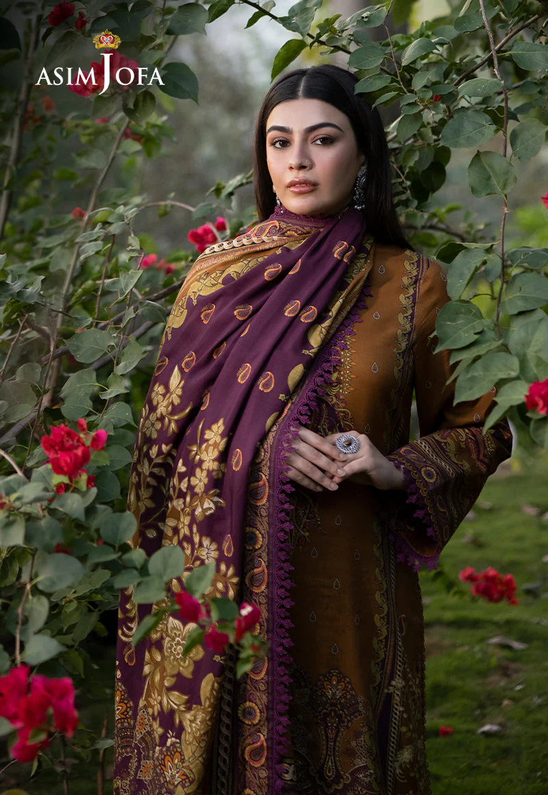 AJUWD-64 PRINTED VISCOSE 3 Pcs - Image 6