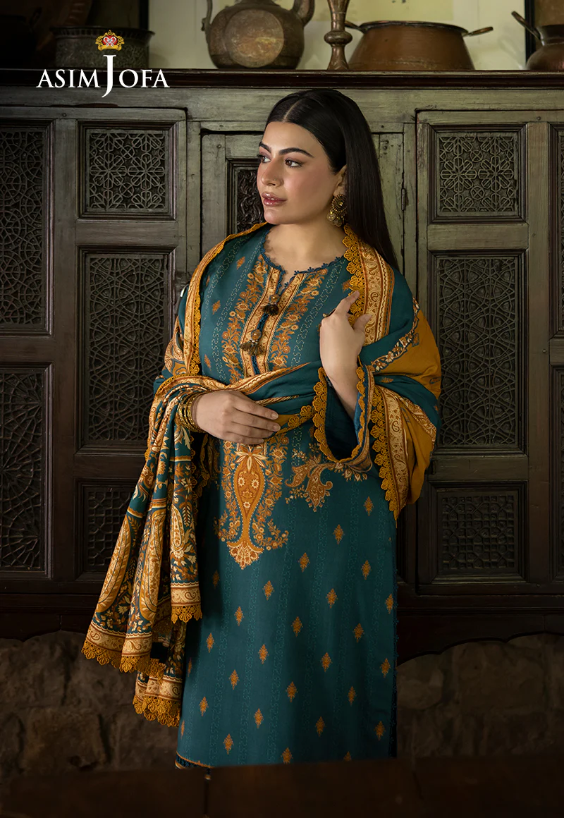 AJUW-66 PRINTED VISCOSE 3 Pcs - Image 8