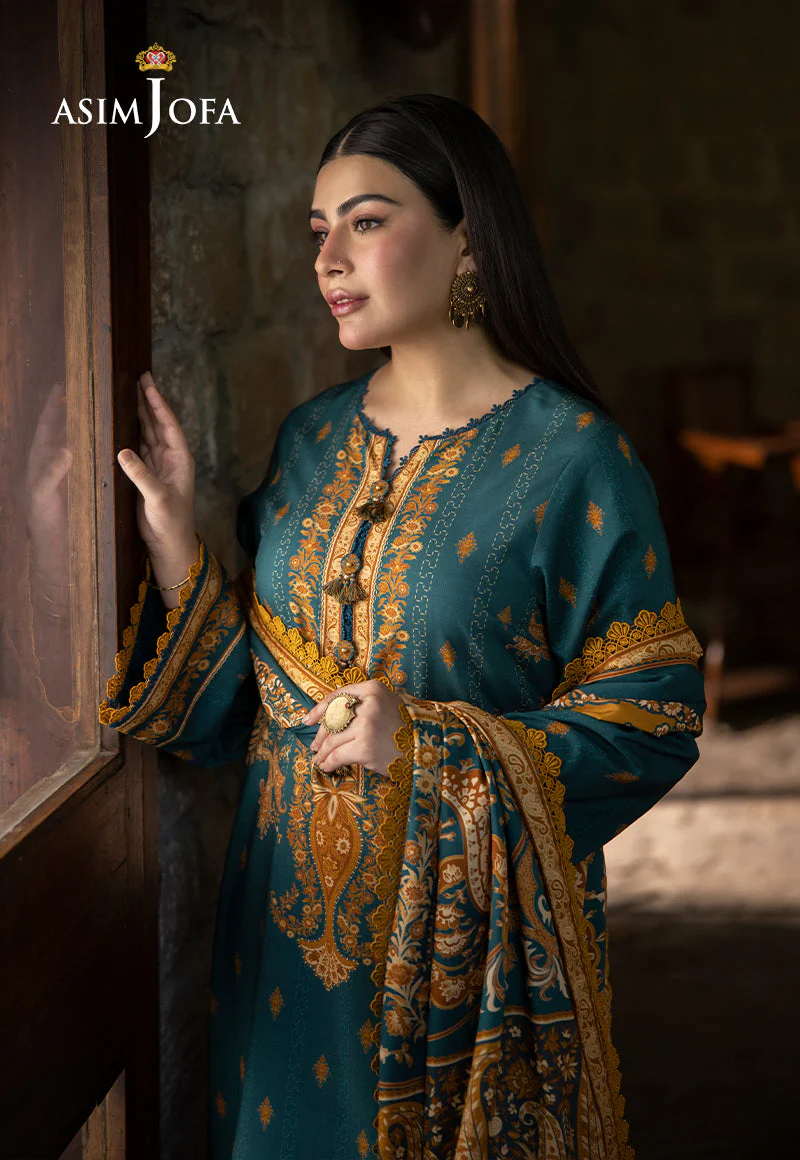 AJUWD-66 PRINTED STITCHED 3 PCS - Image 5