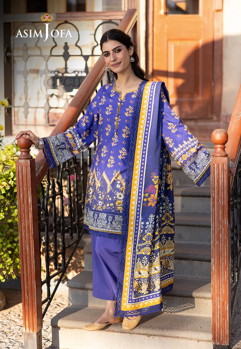 AJUWD-68 PRINTED STITCHED 3 PCS - Image 8