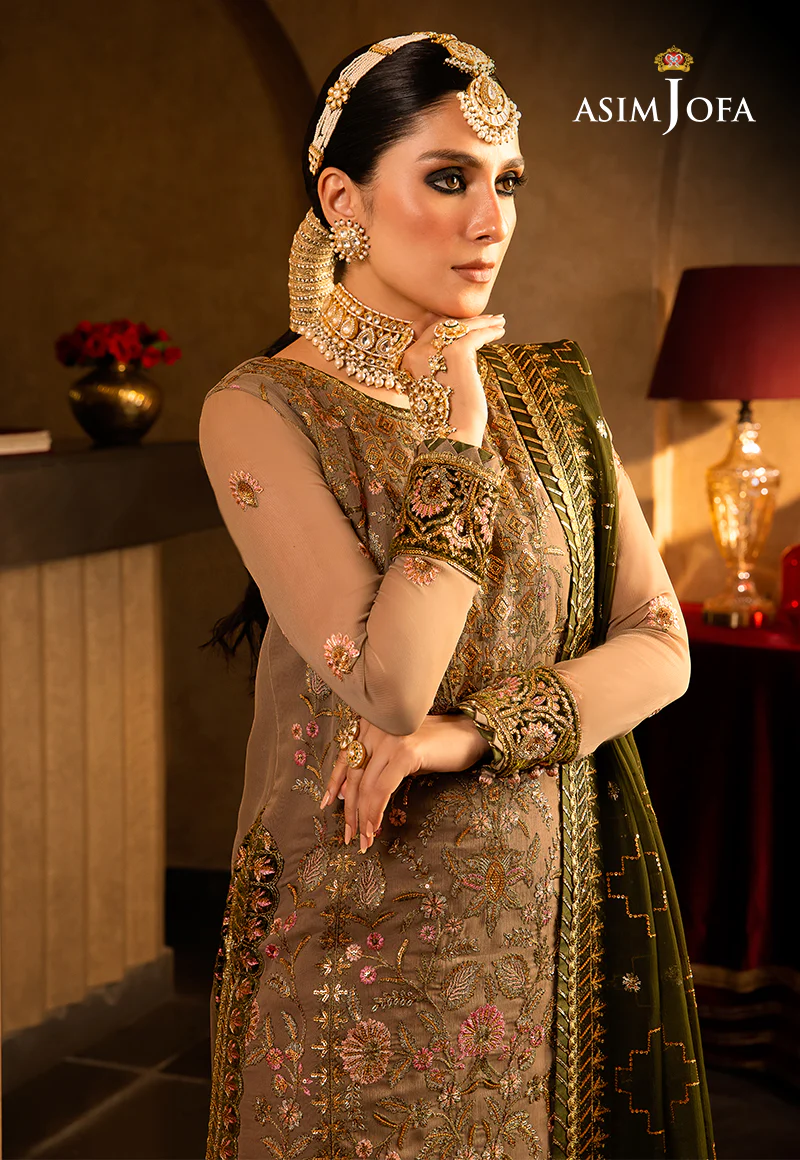 AJVF-05 EMBROIDERED CHIFFON 3 PCS - Image 10