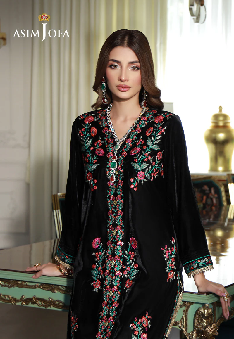 AJVG-01 EMBROIDERED VELVET STITCHED 2PC - Image 5