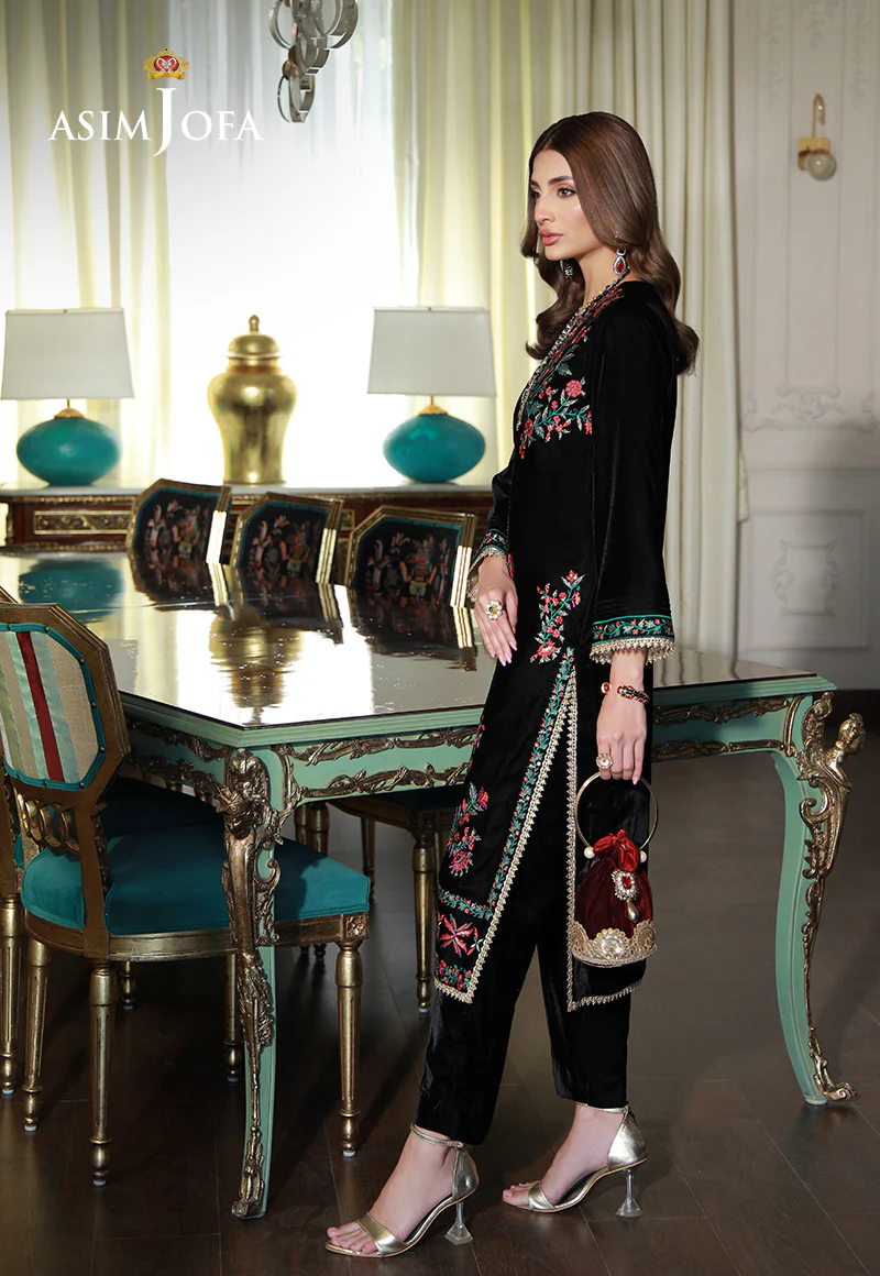 AJVG-01 EMBROIDERED VELVET STITCHED 2PC - Image 6