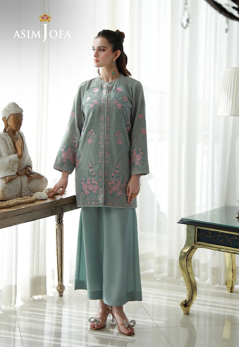 AJVG-07 EMBROIDERED VELVET STITCHED 2PC - Image 2