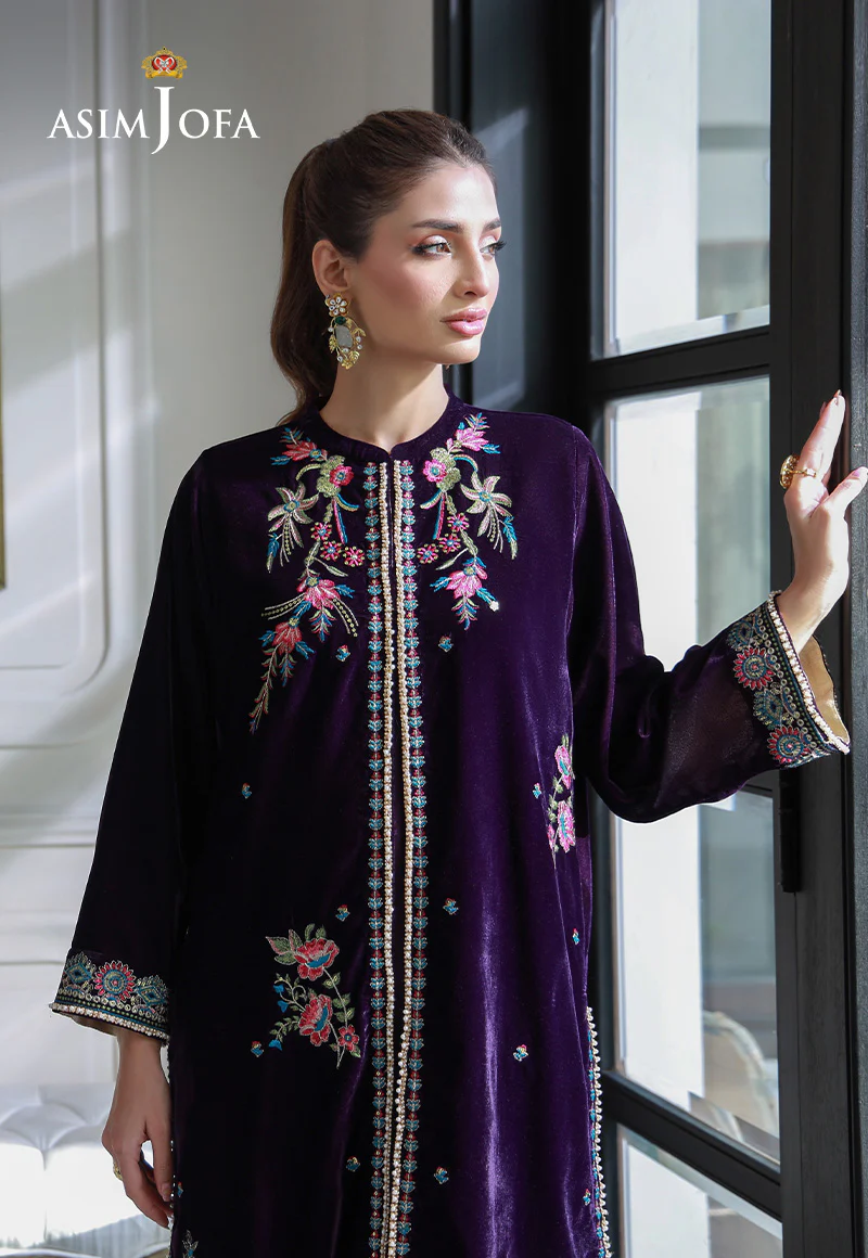 AJVG-10 EMBROIDERED VELVET STITCHED 2PC - Image 4