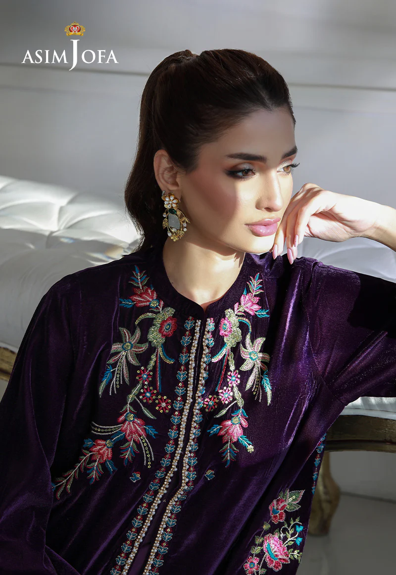 AJVG-10 EMBROIDERED VELVET STITCHED 2PC - Image 5