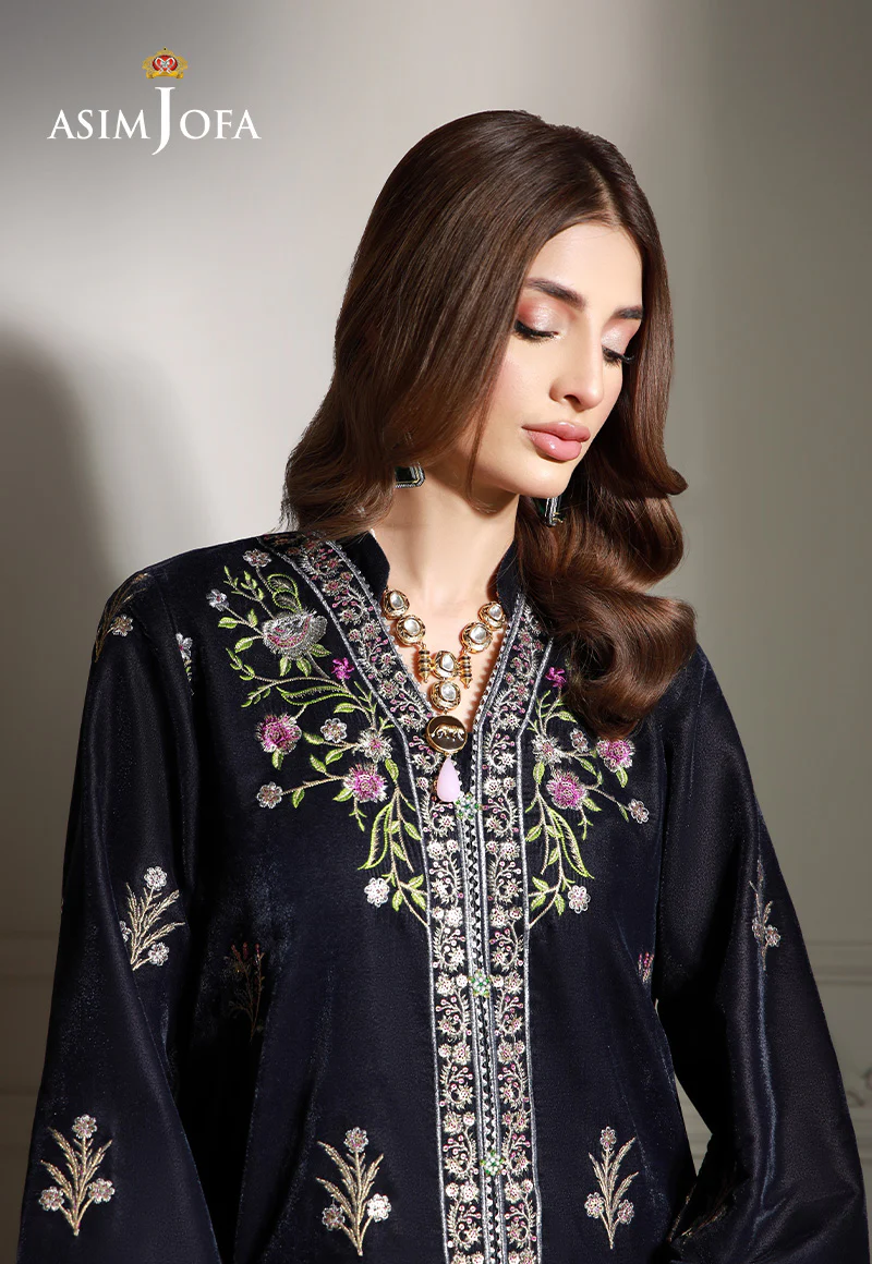 AJVG-11 EMBROIDERED VELVET STITCHED 2PC - Image 4