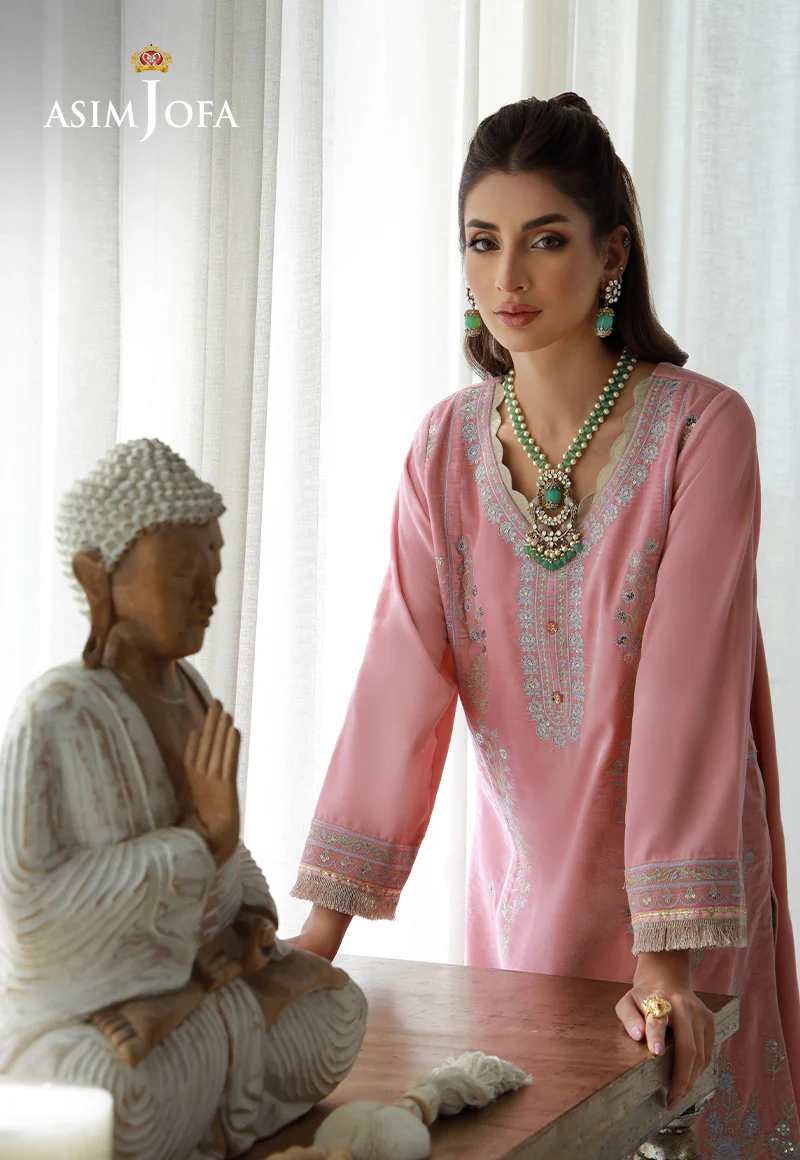 AJVG-12 EMBROIDERED VELVET STITCHED 2PC - Image 6