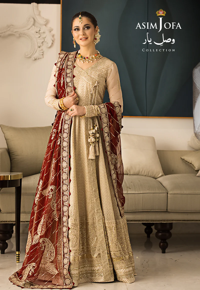 AJVY-07 EMBROIDERED CHIFFON 3 PCS - Image 5