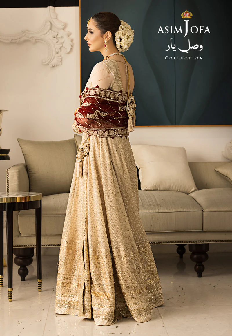 AJVY-07 DESIGNERS STITCHED EMBROIDERED CHIFFON 3 PCS - Image 2