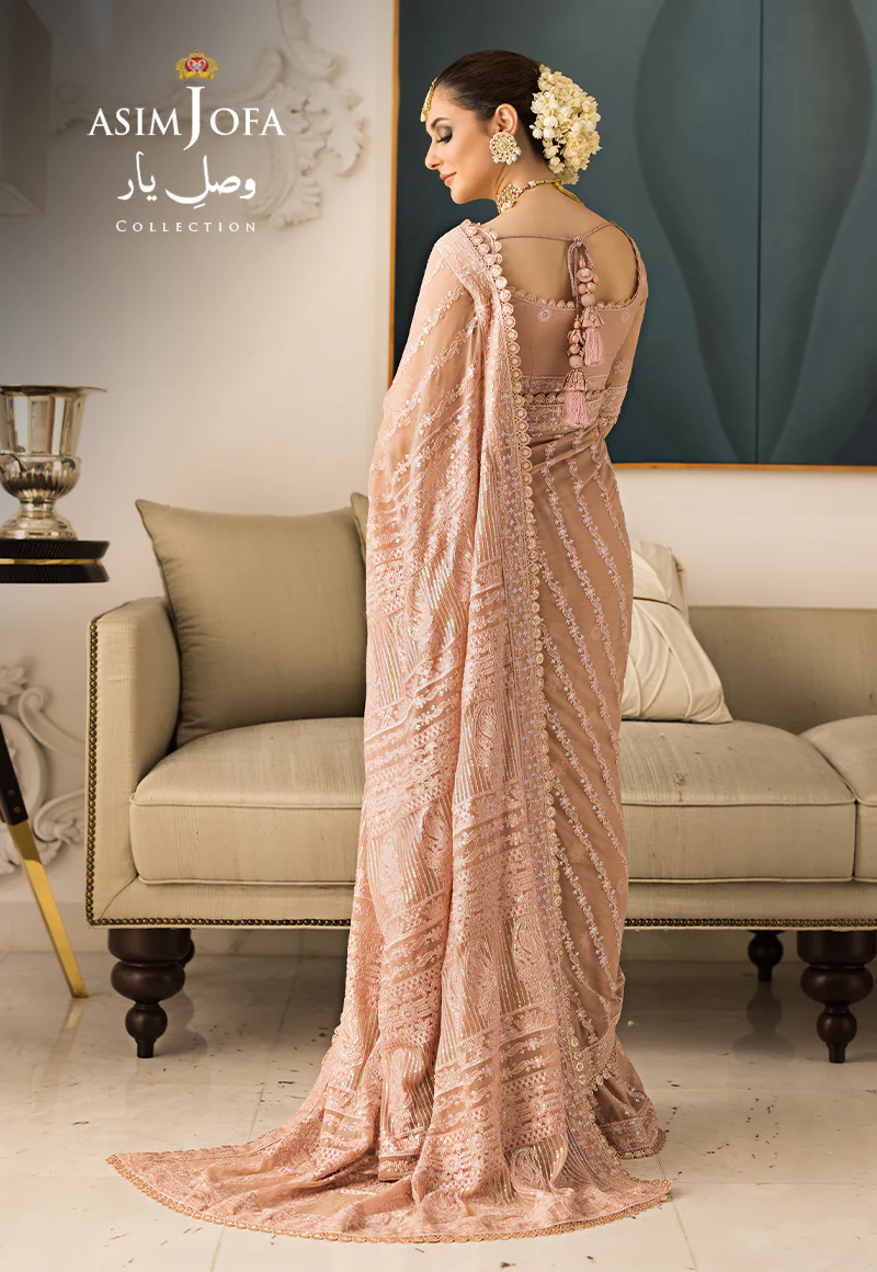 AJVY-09 EMBROIDERED CHIFFON 3 PCS - Image 2