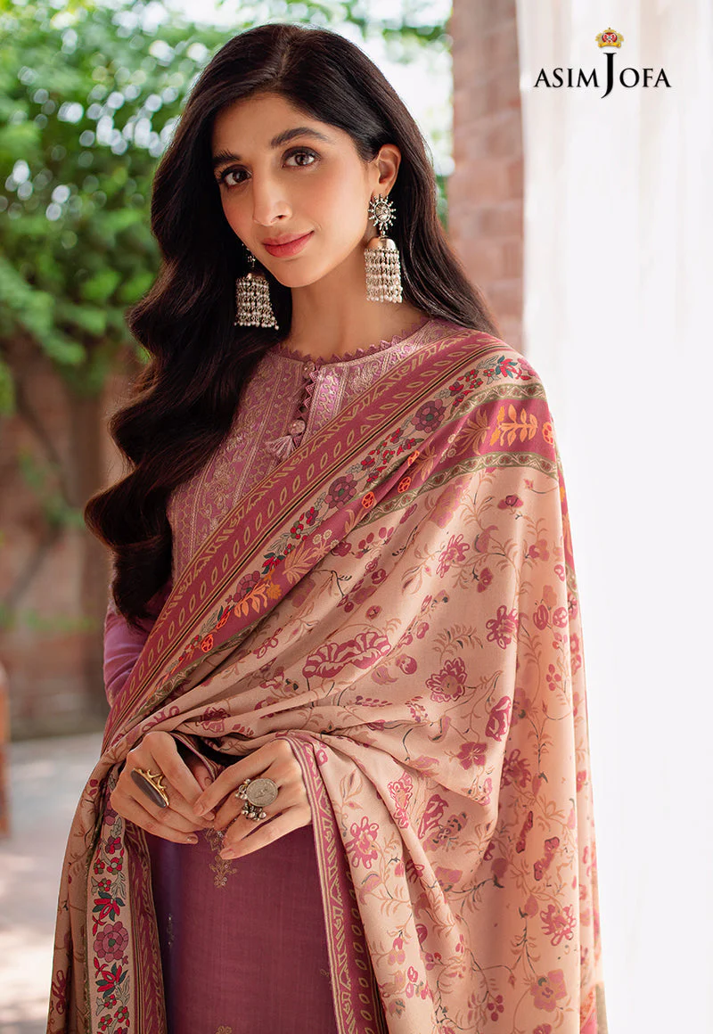 AJW-17 Designers Stitched LINEN 3 PCS - Image 7