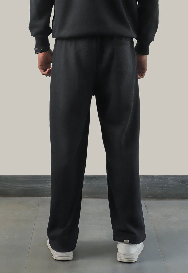 AJWEB-01 UNISEX BLACK SWEATPANTS 1 PC - Image 8