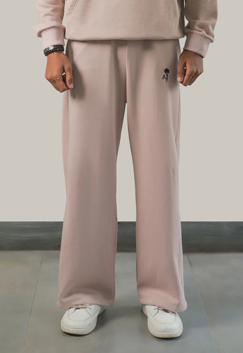 AJWEB-02 UNISEX LINEN BEIGE SWEATPANTS 1 PC - Image 8
