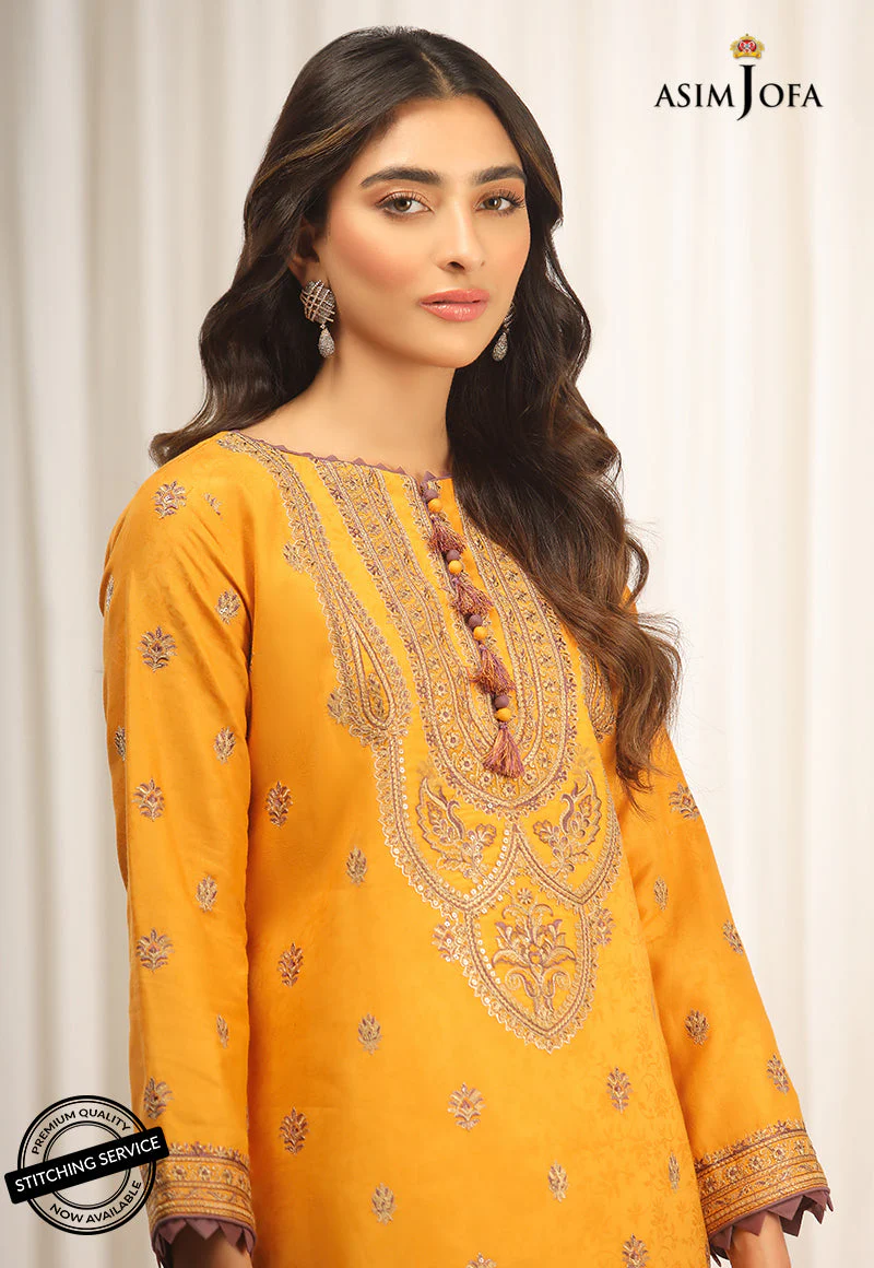 AJWED-05 EMBROIDERED SELF-JACQUARD STITCHED 1 PC - Image 6