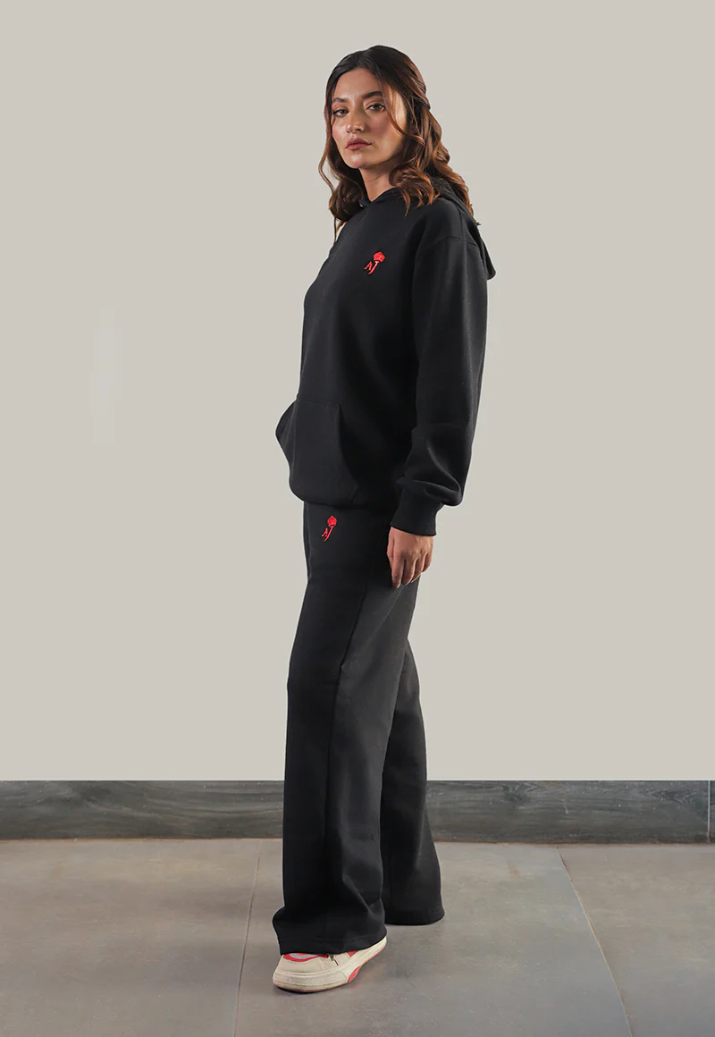 AJWET-01 UNISEX BLACK HOODIE 1 PC - Image 11