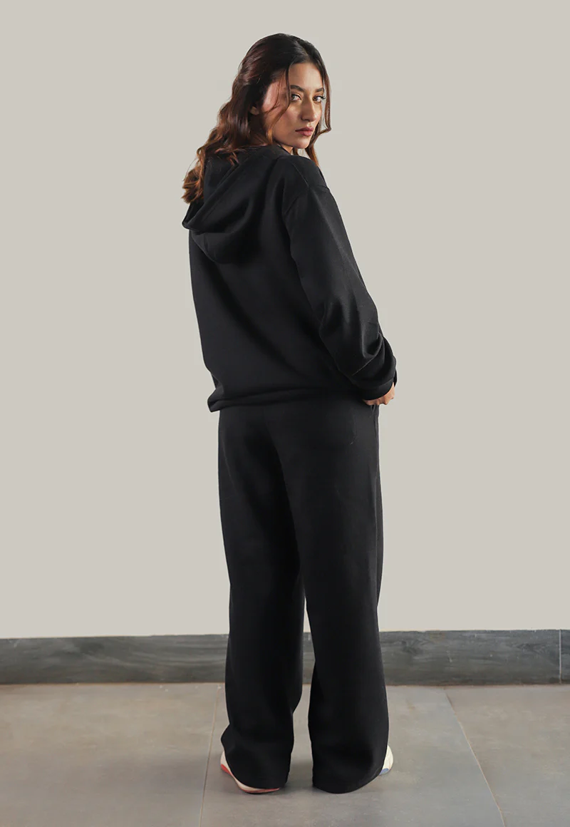 AJWET-01 UNISEX BLACK HOODIE 1 PC - Image 12