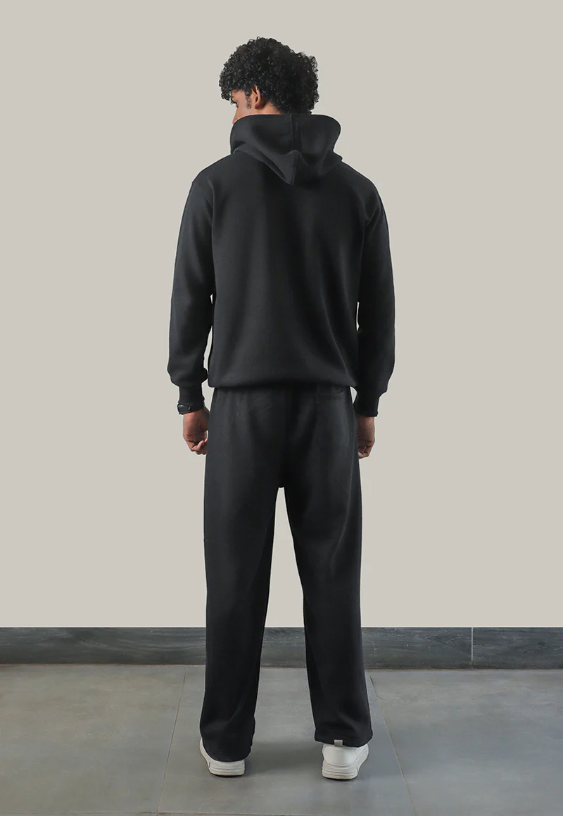 AJWET-01 UNISEX BLACK HOODIE 1 PC - Image 16