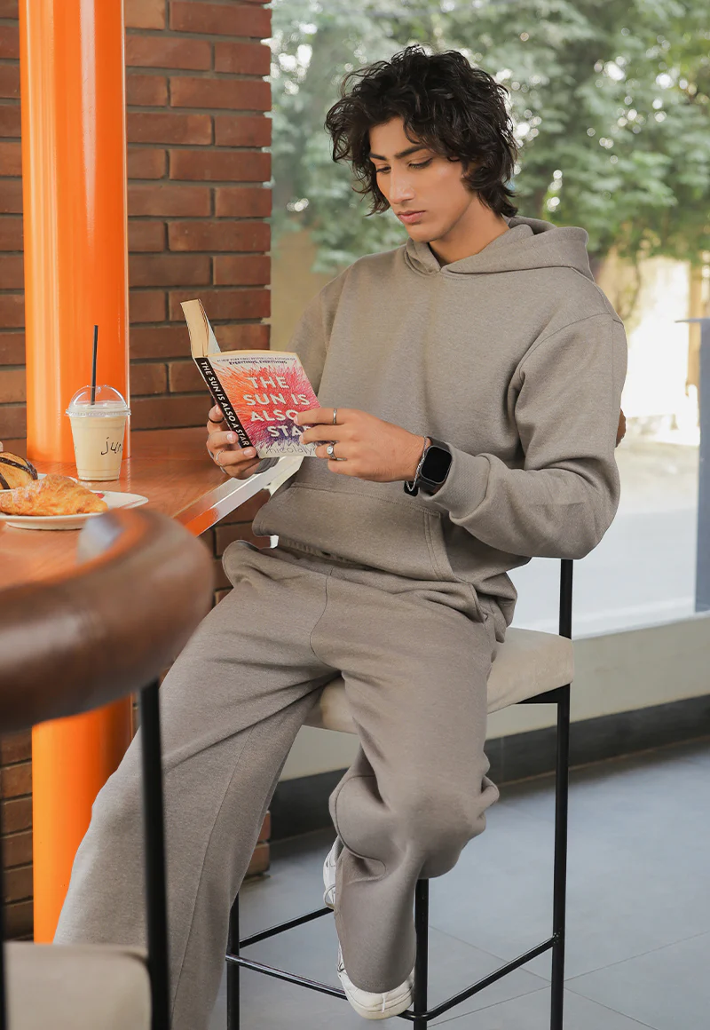 AJWET-03 UNISEX GREY HOODIE 1 PC - Image 12