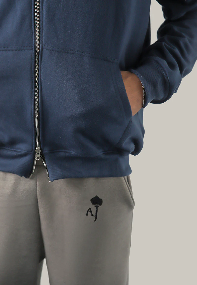 AJWET-04 UNISEX DOUBLE ZIPPER HOODIE 1 PC - Image 10
