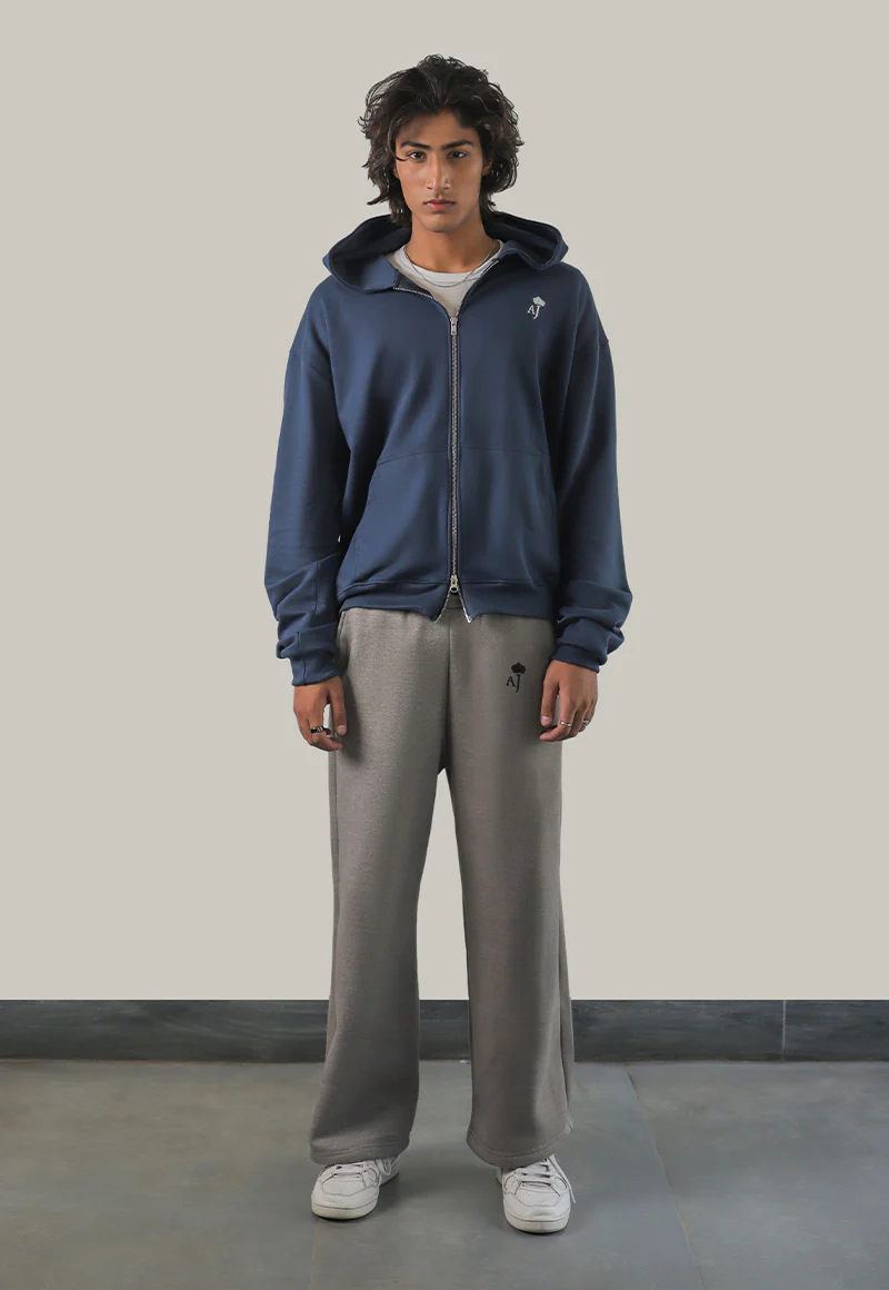 AJWET-04 UNISEX DOUBLE ZIPPER HOODIE 1 PC - Image 6