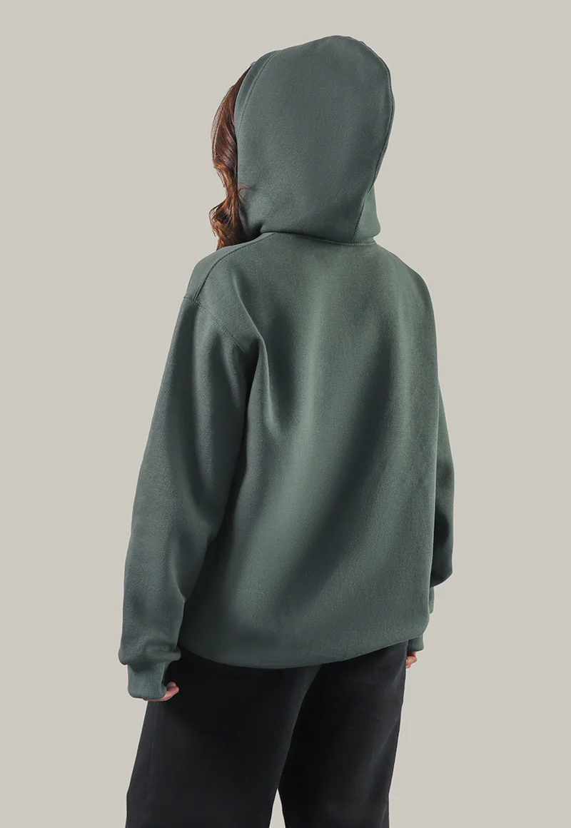 AJWET-05 UNISEX OLIVE HOODIE 1 PC - Image 13