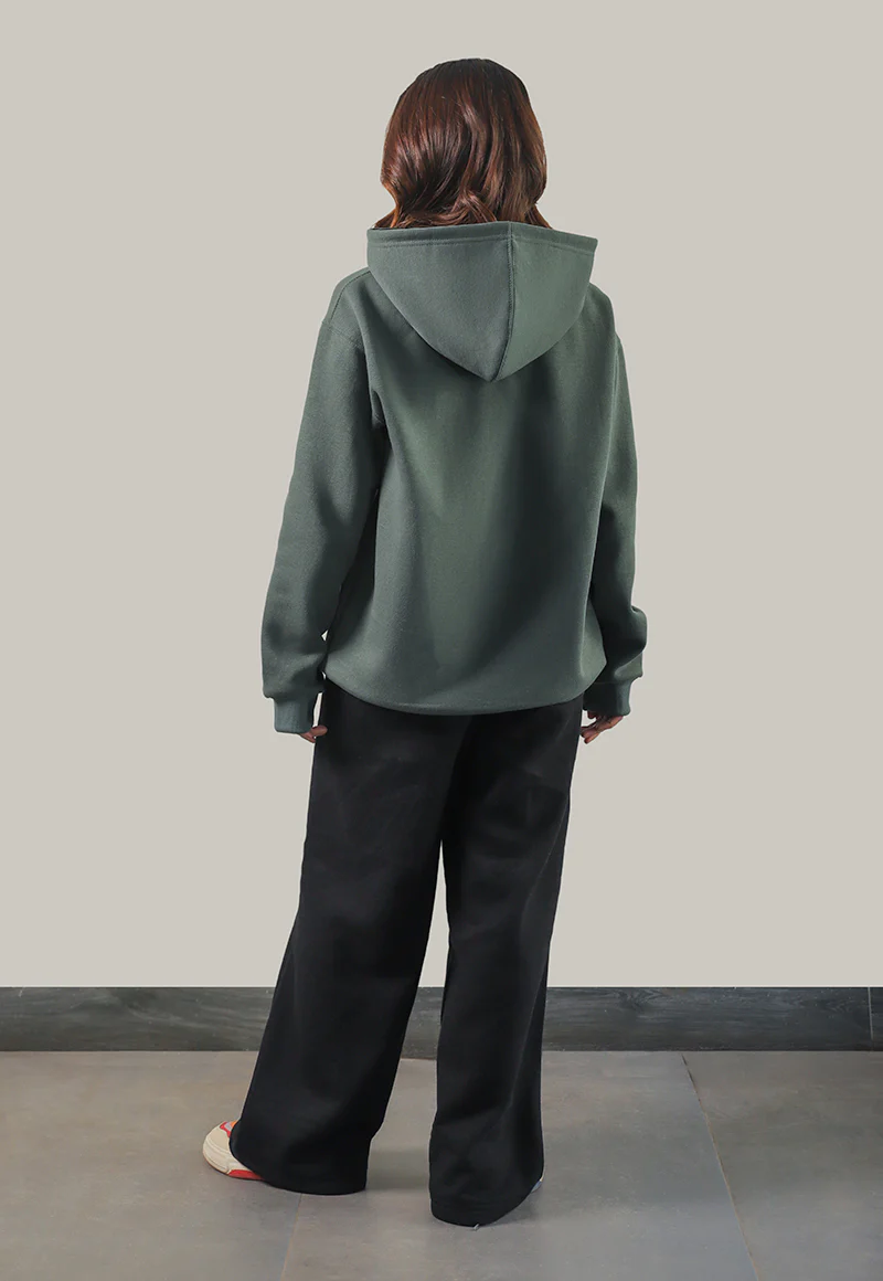 AJWET-05 UNISEX OLIVE HOODIE 1 PC - Image 14