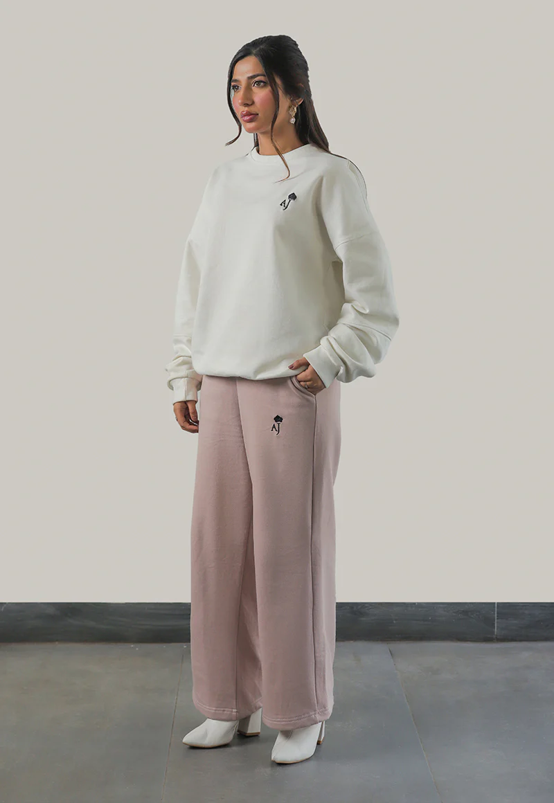 AJWET-06 UNISEX OFF-WHITE OVERSIZED SWEATER 1 PC - Image 14
