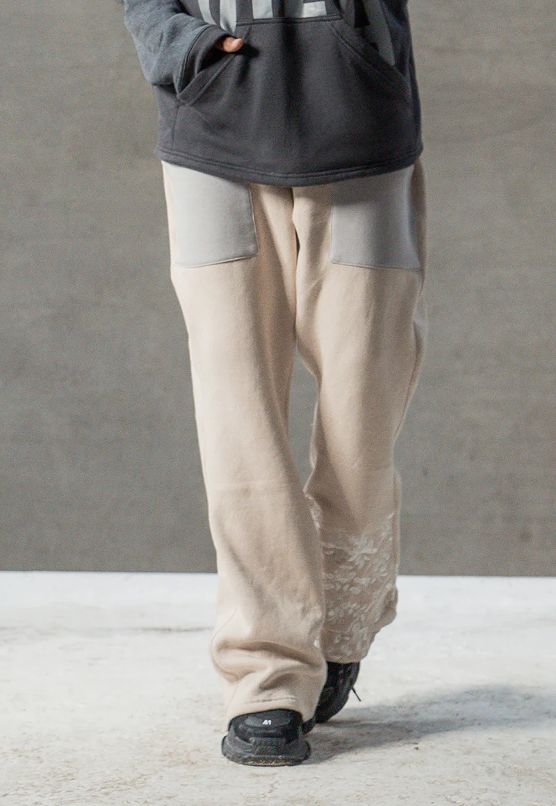 AJWPB-04 UNISEX WIDE-LEG EMBROIDERED SWEATPANTS 1 PC - Image 7
