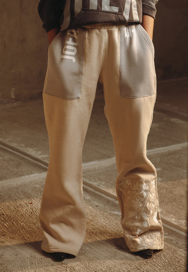AJWPB-04 UNISEX WIDE-LEG EMBROIDERED SWEATPANTS 1 PC - Image 8