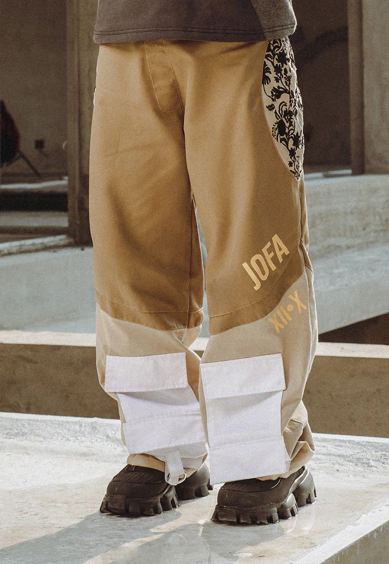 AJWPB-06 UNISEX COTTON TWILL WIDE LEG PANTS 1 PC - Image 9