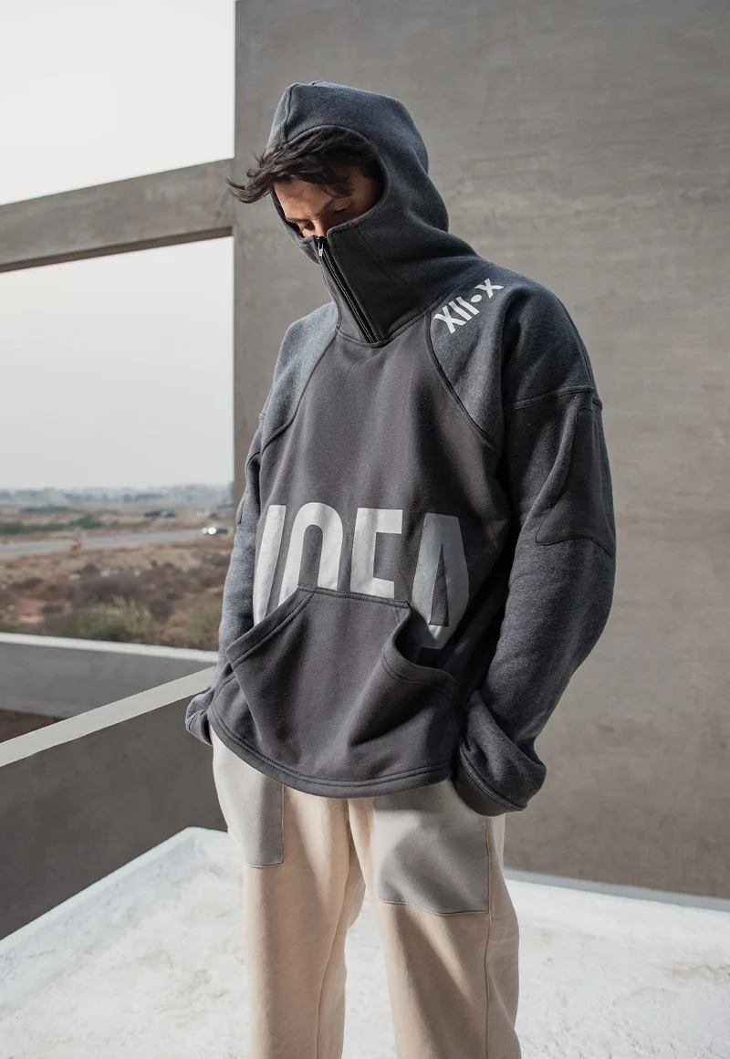 AJWPT-03 UNISEX HIGH COLLARED HOODIE 1 PC - Image 12