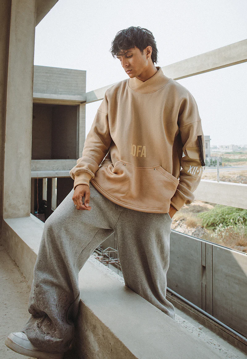 AJWPT-06 UNISEX KANGAROO POCKET SWEATER 1 PC - Image 2