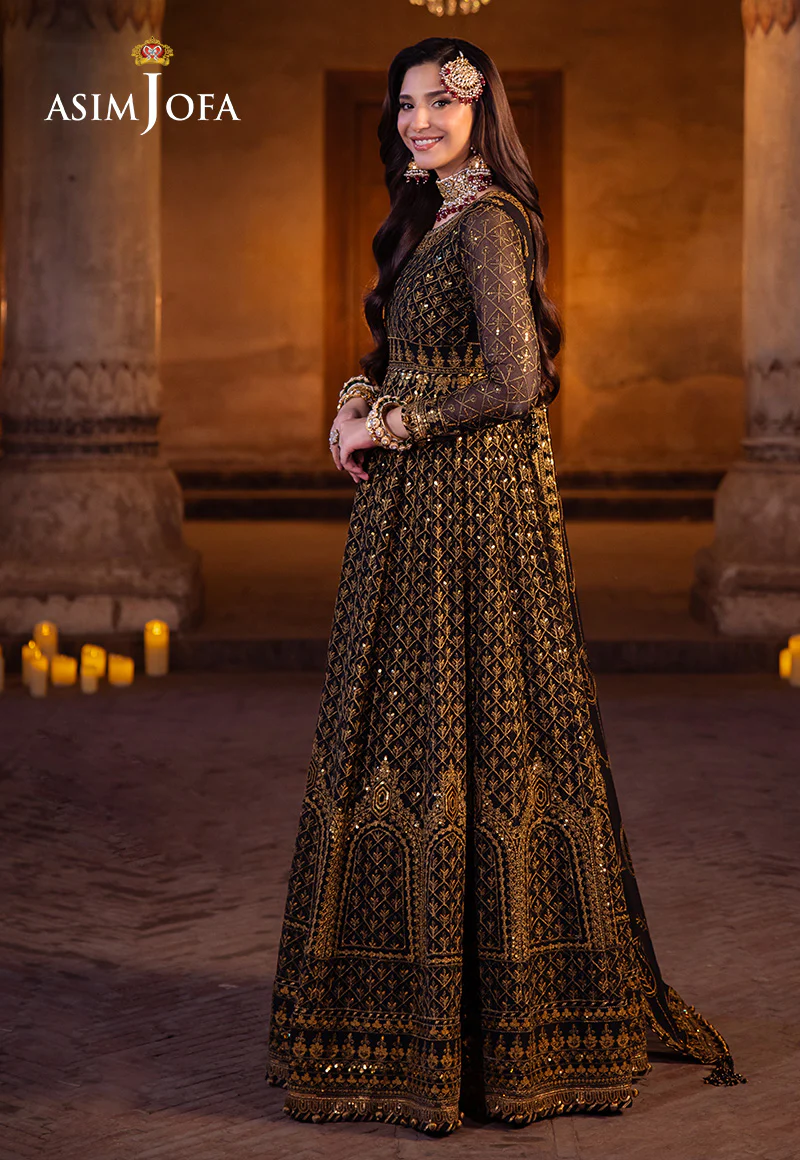 AJYV-04 EMBROIDERED CHIFFON 3 PCS - Image 4