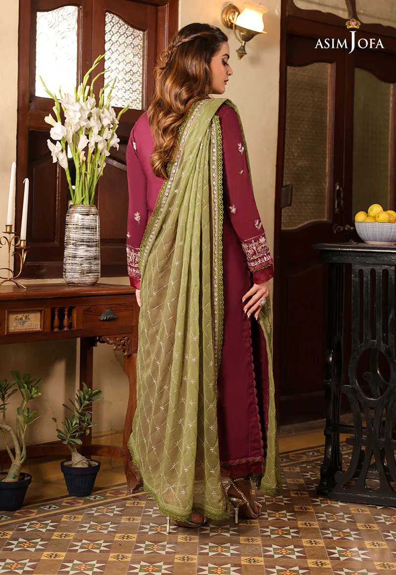 AJZB-11 EMBROIDERED CAMBRIC 3 PCS - Image 2