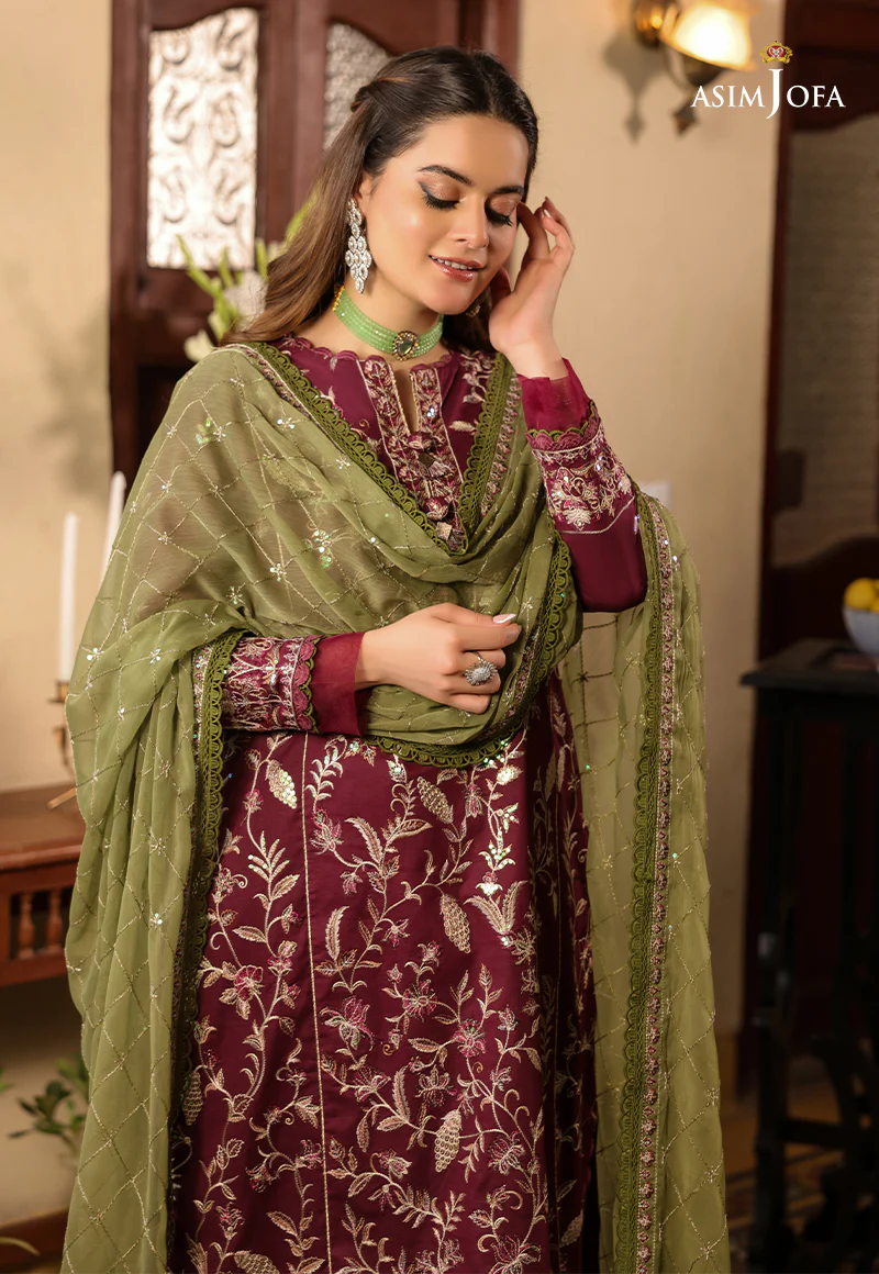 AJZB-11 EMBROIDERED CAMBRIC 3 PCS - Image 5