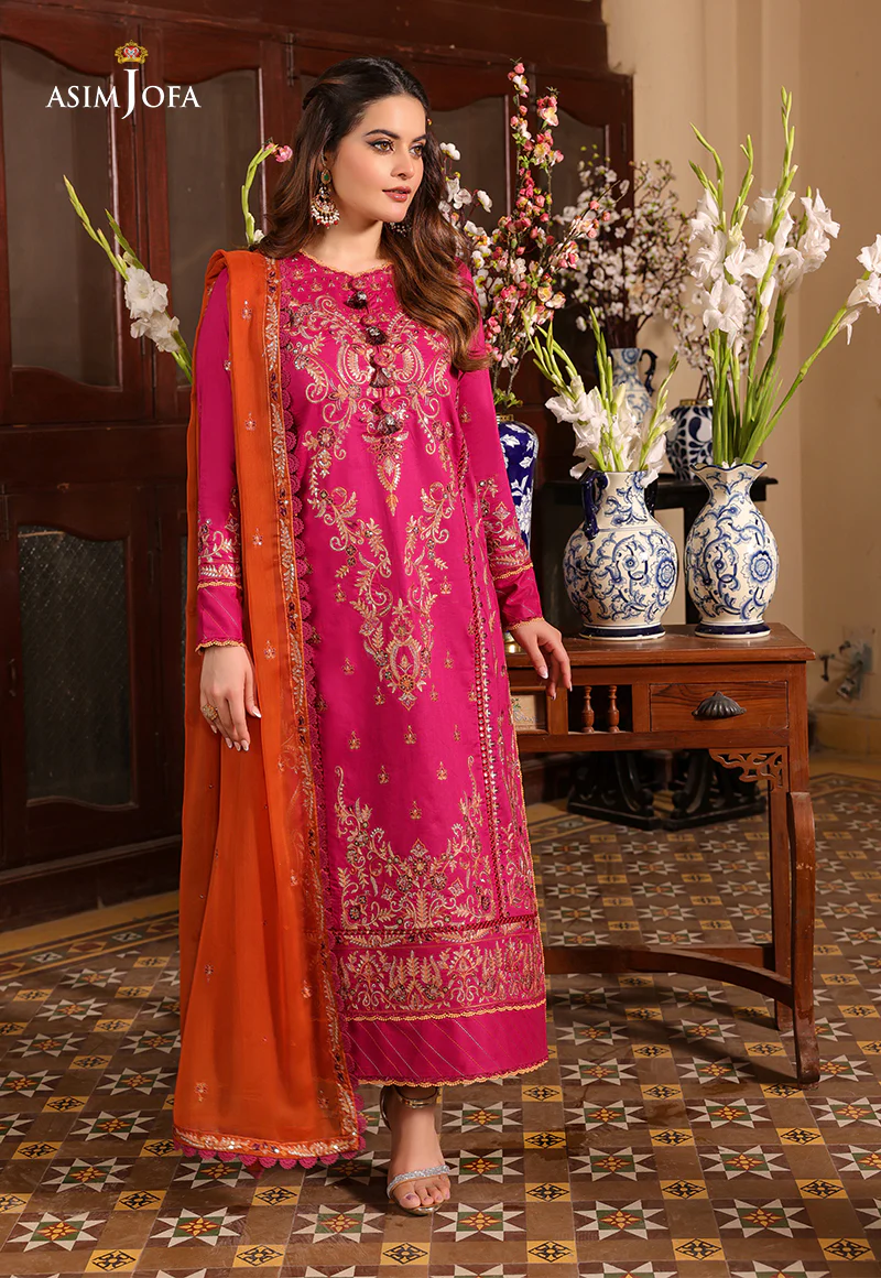 AJZB-15 EMBROIDERED CAMBRIC 3 PCS - Image 3