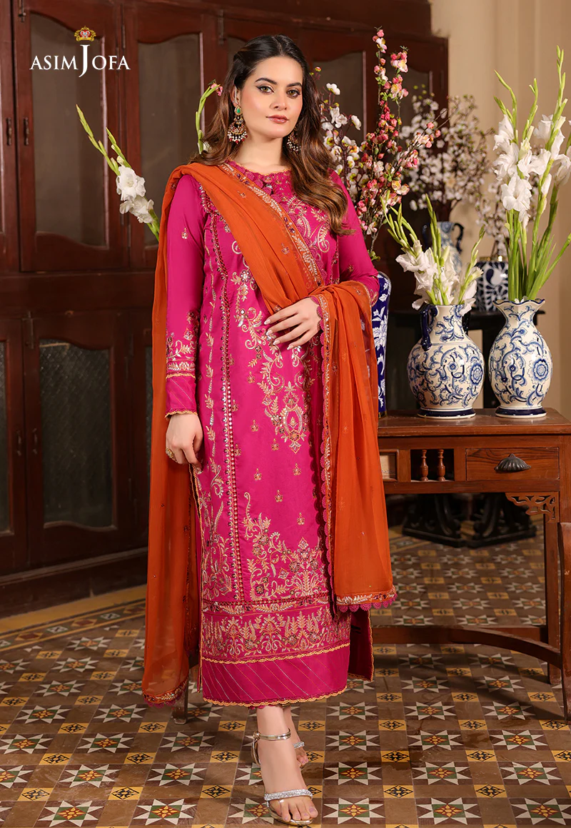 AJZB-15 EMBROIDERED CAMBRIC 3 PCS - Image 5