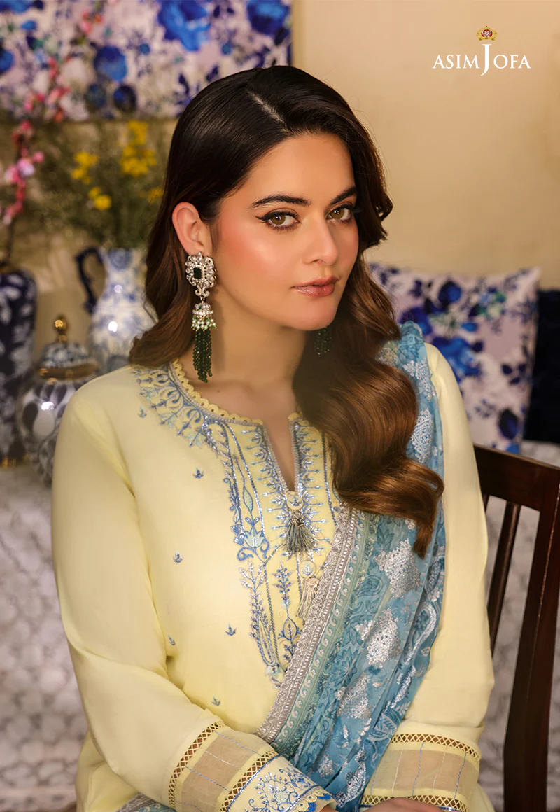 AJZB-17 EMBROIDERED CAMBRIC 3 PCS - Image 5