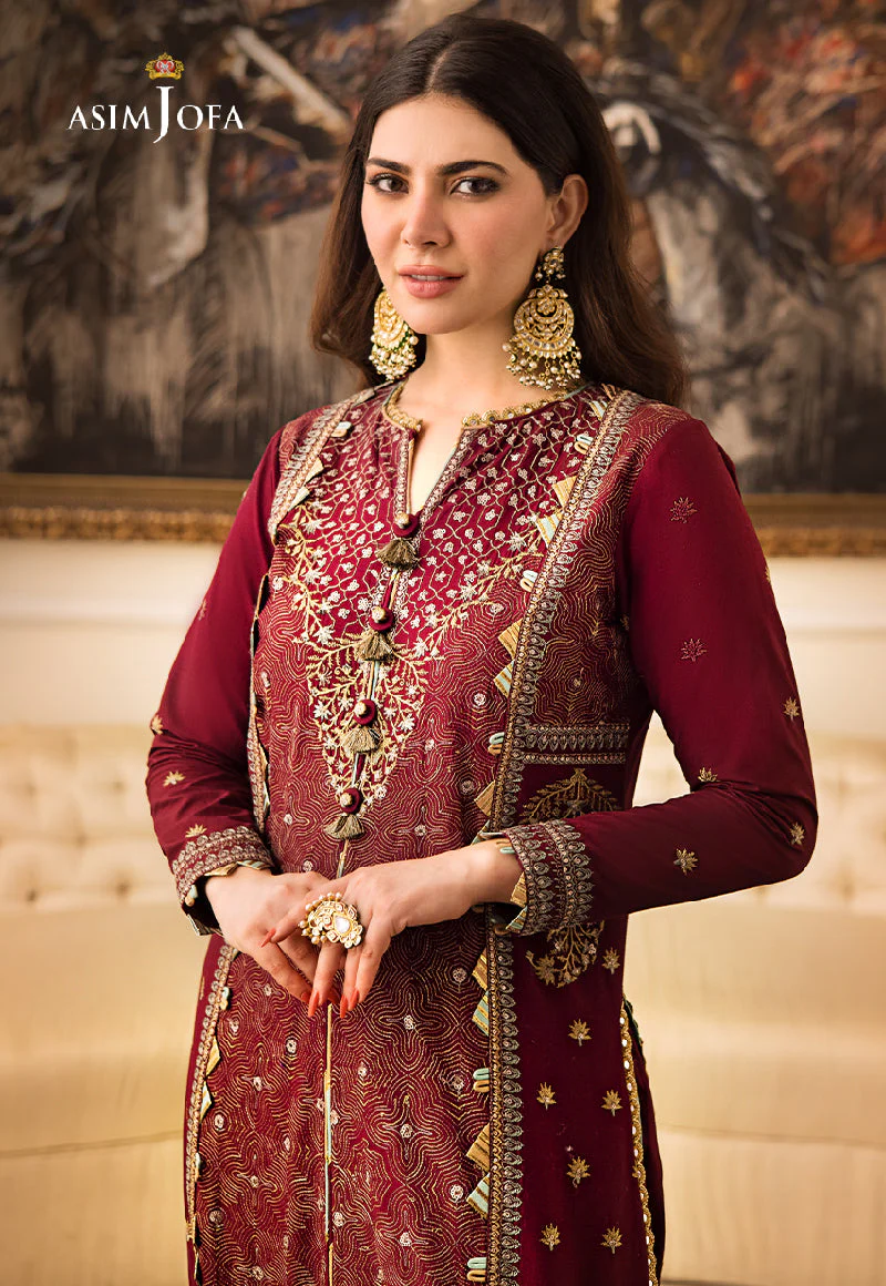 AJZSD-10 EMBROIDERED POLY COTTON 2 PCS - Image 2