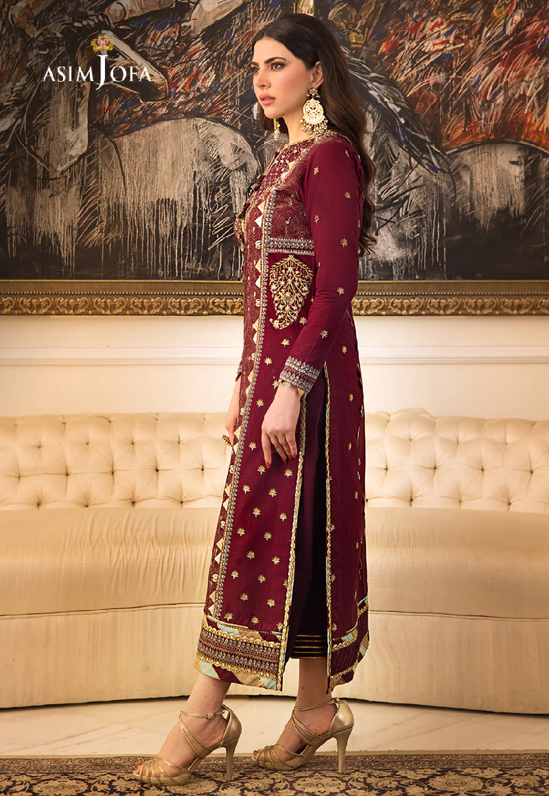 AJZSD-10 EMBROIDERED POLY COTTON 2 PCS - Image 3