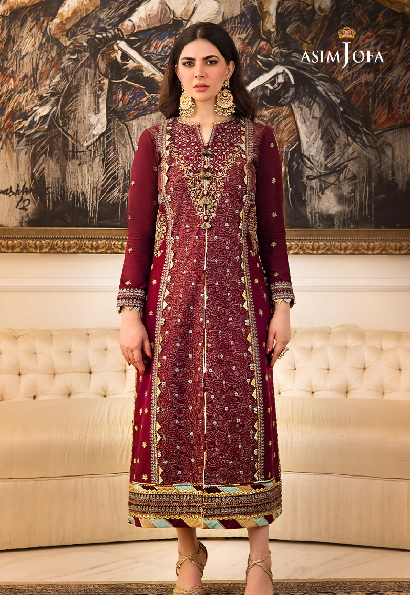 AJZSD-10 EMBROIDERED POLY COTTON 2 PCS - Image 8