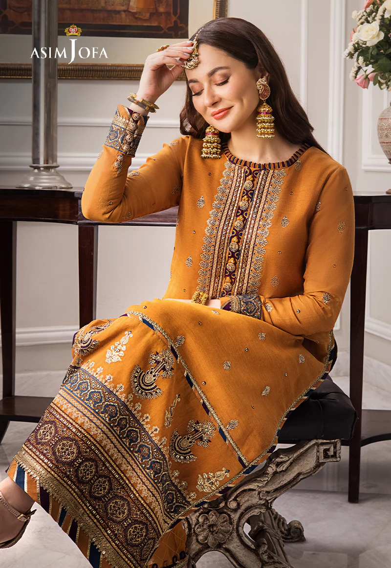 AJZS-11 EMBROIDERED PAPER COTTON 2 PCS - Image 4