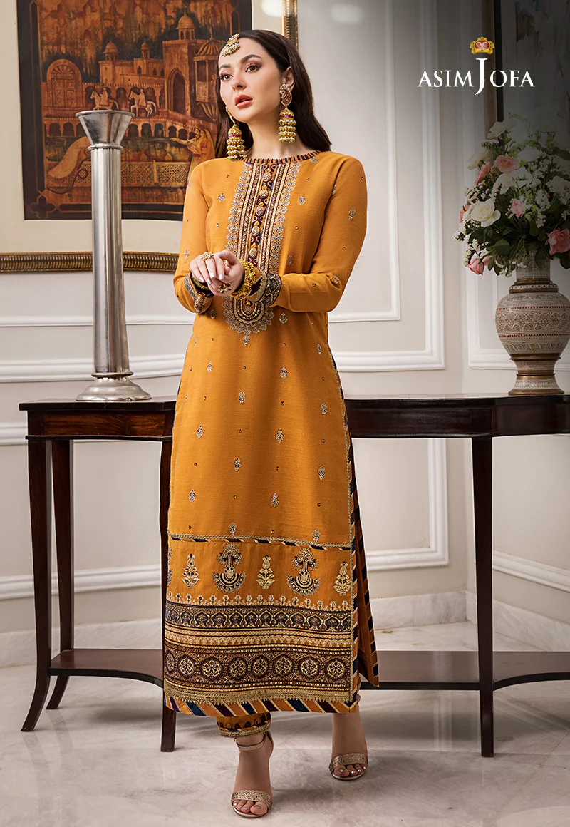 AJZS-11 EMBROIDERED PAPER COTTON 2 PCS - Image 5