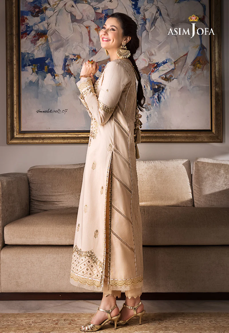 AJZS-15 EMBROIDERED RAW SILK 1 PC - Image 3