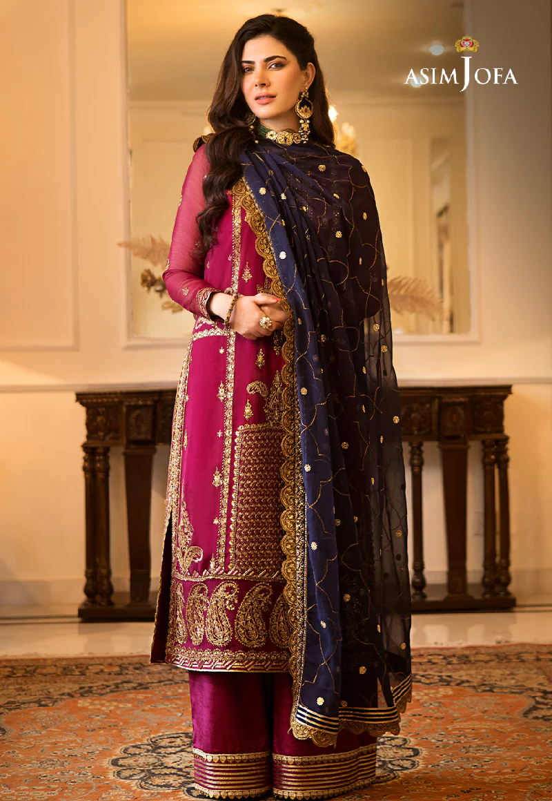 AJZS-16 EMBROIDERED CHIFFON 2 PCS - Image 4